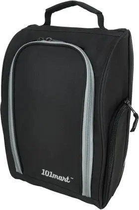 101mart 445009673603 Golf Shoe Bag Men And Women Zippered Sport Travel Carrier With Ventil