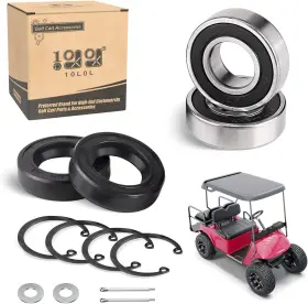 70181-g 10l0l 611931 Rear Axle Shaft Bearing And Seal Kit For Ezgo Golf Cart Oem#