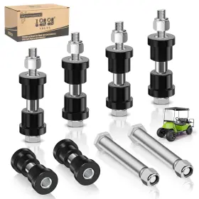 10l0l 688209789812 Golf Cart Rear Spring Bushing Kit For Ezgo Txt And Medalist Black