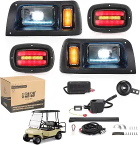 10l0l 688209790764 Golf Cart Light Kit 12v-48v For Club Car Ds With Daytime Running 10l0l 688209790764 Golf Cart Light Kit 12v-48v For Club Car Ds With Daytime Running