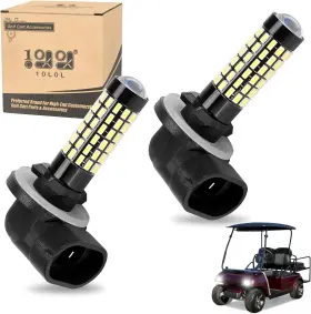 10l0l 726084375185 881 Golf Cart Head Light Bulb For Ezgo Club Car Ds And Precedent Headlight