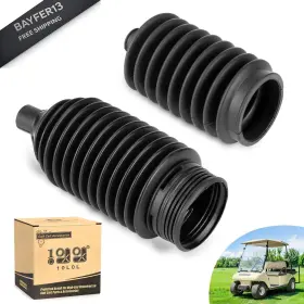 A02-00045-b12 10l0l Golf Cart Steering Rack And Pinion Dust Boot For Club Car Ds Black