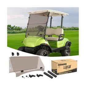 A02-y188-h-b12 10l0l Tinted Windshield For Yamaha G29/drive Golf Cart 2007-2016 4mm Thicken