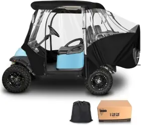 Acc-f55-b-sz 10l0l Golf Cart 4 Passenger Enclosure For Club Car Precedent Short Roof 57.5 Inch De