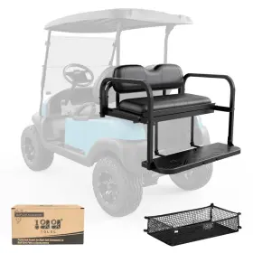 Acc-t001-d 10l0l Golf Cart Flip Back Seat Kit For Club Car Precedent Tempo Onward Deluxe