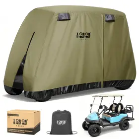 B07v7drt69 10l0l Golf Cart Cover 2/4/42 Passenger For Yamaha Ezgo Club Car Heavy Duty 420d