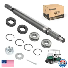 10l0l B087cnxdqw Ezgo Txt Rear Wheel Axle Shaft Passenger Side Replaces Oem 20377g12fits