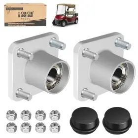 10l0l B08b8kjcx6 Golf Cart Front Wheel Hub Assembly For Ezgo Rxv 2008-up Gas Electric