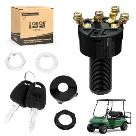 B08qmdrjk5 10l0l Upgraded Ignition Key Switch For Club Car Ds Limo Turf Carryall 1 And 2 X