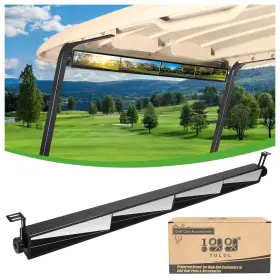 B08r8qcdql 10l0l Universal Golf Cart 4 Panel Mirror For Yamaha Ezgo Club Car Eliminate Bli
