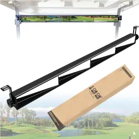 B0b1dj2r9k 10l0l Golf Cart 4-panel Wide Angle Rear View Mirror Universal Fit Yamaha