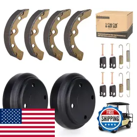 10l0l B0bjtyrwkj Golf Cart Brake Repair Kit Fit Club Car Ds 1995-up And Precedent
