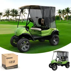 10l0l B0fbrlw1fg Golf Cart Sun Shade Cover For Yamaha G29 Drive 2007-2016 2-passenger Uv