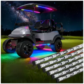B0g1brngfz 10l0l Golf Cart Underbody Light Kit Underglow Led Strip For Ezgo Club Car
