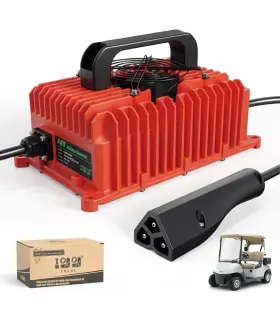 Dm48lb0k8 10l0l Smart Golf Cart Battery Charger For Ezgo Txt And Rxv 15 Amp 48 Volt