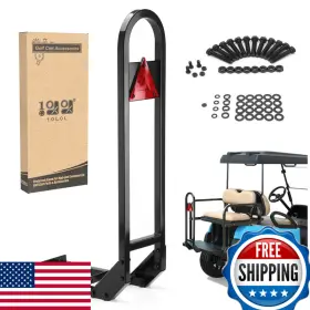 B0dd3d2q65 10l0l Golf Cart Rear Safety Grab Bar Universal Compatible Yamaha Club Car Ezgo