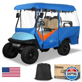 B0f89xj93z 10l0l Golf Cart 4 Passenger Enclosure 600d Waterproof Driving