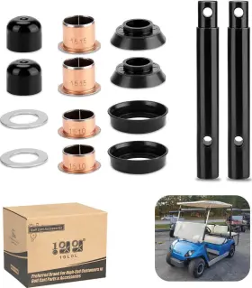 J55-f3516-00 10l0l Golf Cart King Pin And Bushing Kit Fits Yamaha G E G2 G8 G11 G14 G16