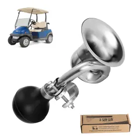 Qh-f29 10l0l Golf Cart Retro 7 Inches X 5.5 Centimeters 7.3 Silver