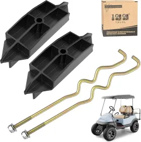 Y201-w 10l0l Golf Cart Battery Hold Down Rods And Plate Kit For Club Car Precedent Electr