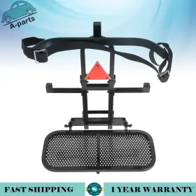 Apt32736 A-parts-a Black For Ezgo Club Car Yamaha Universal Upgraded Golf Cart Rear Seat Bag Rack