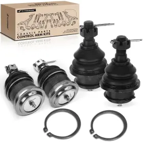 Apca1740 A-premium Set Of 4 Front Upper And Lower Ball Joint Kit Compatible With Ford