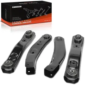 Apca8846 A-premium Set Of 4 Front Upper Lower Control Arm Kit Compatible With Jeep W
