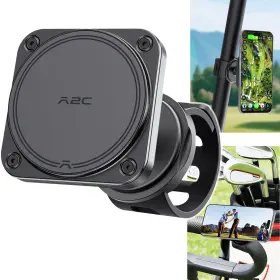 M43-mag2s A2c Golf 3-in-1 Magnetic Cart Phone Holder Push Mount Steering Whe