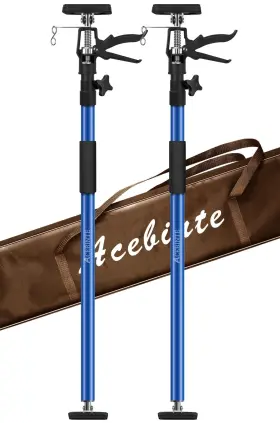 Xin-b-2 Acebinte 2pk Support Pole Steel Telescopic Quick Adjustable 3rd Hand System S