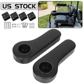 Fkcr168 Aftermarket Pair Of 2 Golf Cart Arm Rest Drink Cup Holder For Ezgo/club Car/yamaha Rear Seat