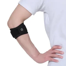 Aes1609 Aider Elbow Brace For Tennis And Golfers Pain Relief Adjustable Comp