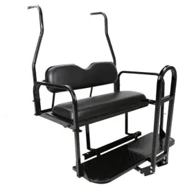 2000.5-up Ainuosen Ai-833 Rear Golf Cart Folding Seat With Grab Bar Compatible Club Car Ds