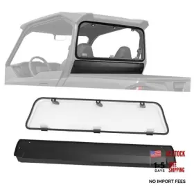 Ainuosen Ai-870 Rear Windshield Compatible With Polaris General 1000/1000 4 2016-2025 Clear