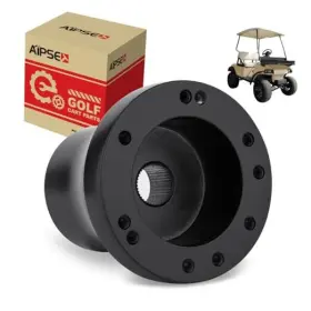 Ap-0046bk Aipset Golf Cart Steering Wheel Adapter Compatible With Club Car Ds