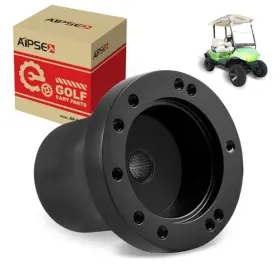 Ap-0052bk Aipset Golf Cart Steering Wheel Adapter Compatible With Yamaha G1-g29/drive
