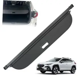 Aiac01007 Aitrn Trunk Cargo Cover For Subaru Crosstrek 2024-2025 With Carbon Fiber Texture