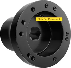 Aix 705353956454 Clubrally Golf Cart Steering Wheel Adapter For Club Car Precedent-black