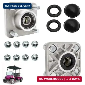 Aix Ab003 Drive Up 2 Pcs Golf Cart Front Wheel Hubs Fits For Yamaha G2/g8/g9/g14/g16/g19/g