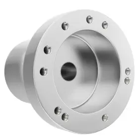 Aix-cb-066 Aix Golf Cart Steering Wheel Adapter For Yamaha-silver