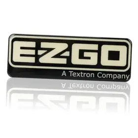Aix-cb-154 Aix Name Plate For 2008-up Ezgo Rxv Golf Carts Oem#606405