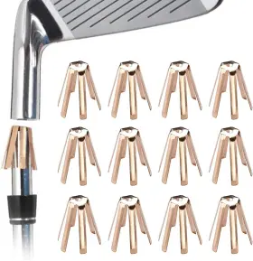 Aliennana 445030981920 Brass Golf Shaft Adapter Shims 12pcs Fits .335 .350 .355 .370 For All