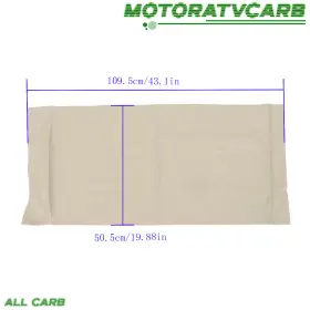 Mot3493018 All-carb Seat Back Cover Fit For Yamaha G29 / Drive 2007-2016 Golf Cart