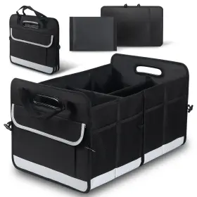 Aophy 746124200970 Car Trunk Organizer 72l Large Capacity Waterproof Auto Storage With Non-slip