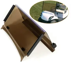 Apc0361 Ap For Yamaha G29 Drive 2 2017-up Tinted Folding Windshield Golf Cart Windscreen