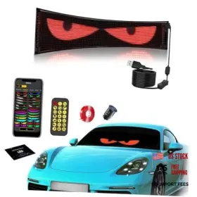 Hrp-1696 Asmila Devil Eyes Light For 1 Pc 23.6x4.7 Inch Sports Car Or Rear Window