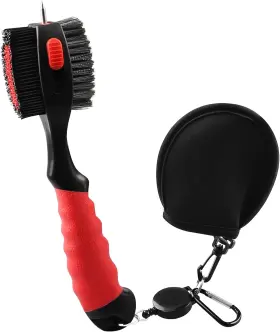 As-gb-42023 Asyxstar Golf Club Brush And Cleaner Oversized Head Bag Accesso