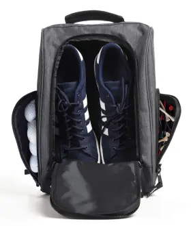 Athletico 819615021634 Golf Shoe Bag - Zippered Carrier Bags With Ventilation And Outside Pocket