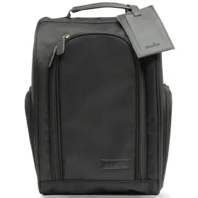 Athletico 819615021870 Executive Golf Shoe Bag With Luggage Tag Black