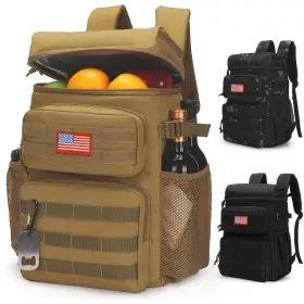 Lcb03-2 Atripack Tactical Backpack Cooler Soft Lightweight Leakproof Large Brown