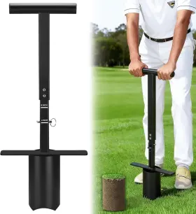 Pghc001 Augfir New Golf Hole Cutter Easy Dig 2 Sizes Digger For Usga Std. 4 Inch And 6 Cups